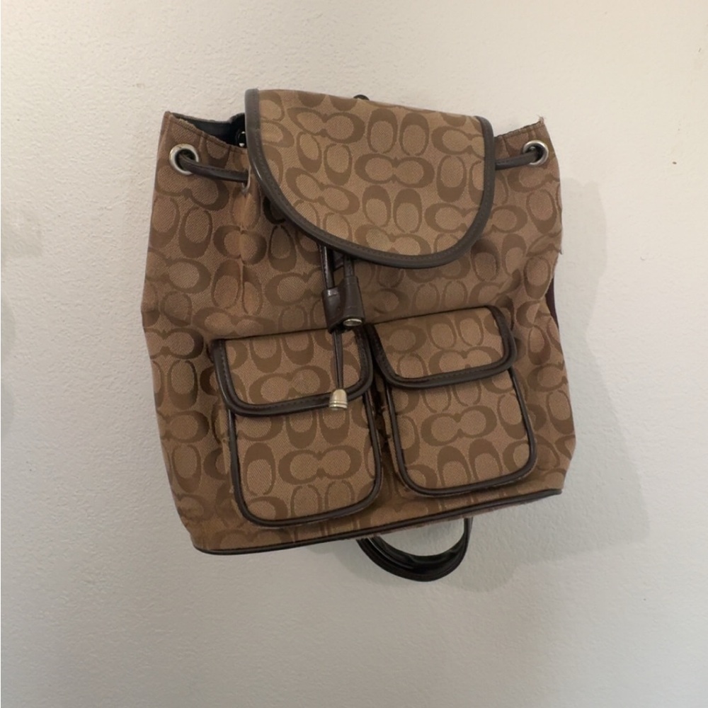 COACH Brown backpack